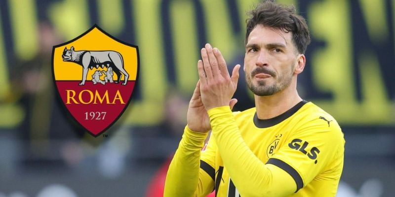 Mats Hummels Hết Thất nghiệp Và Vực Dậy Đam Mê Nhờ AS Roma 1 Mats Hummels gật đầu đồng ý về với AS Roma